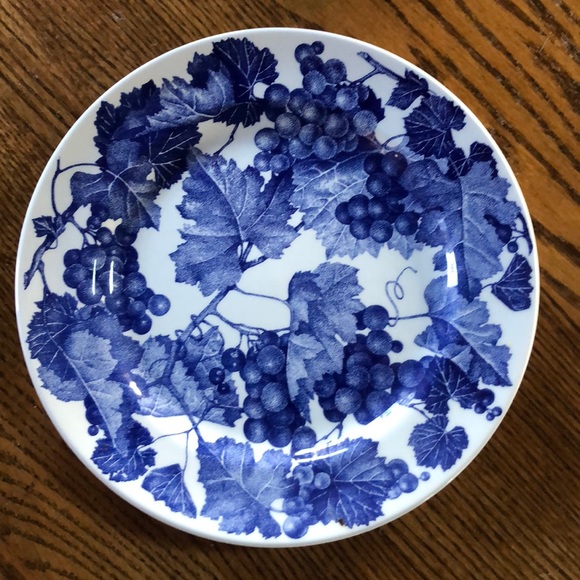 Other - Grape pattern plate cheese platter dish